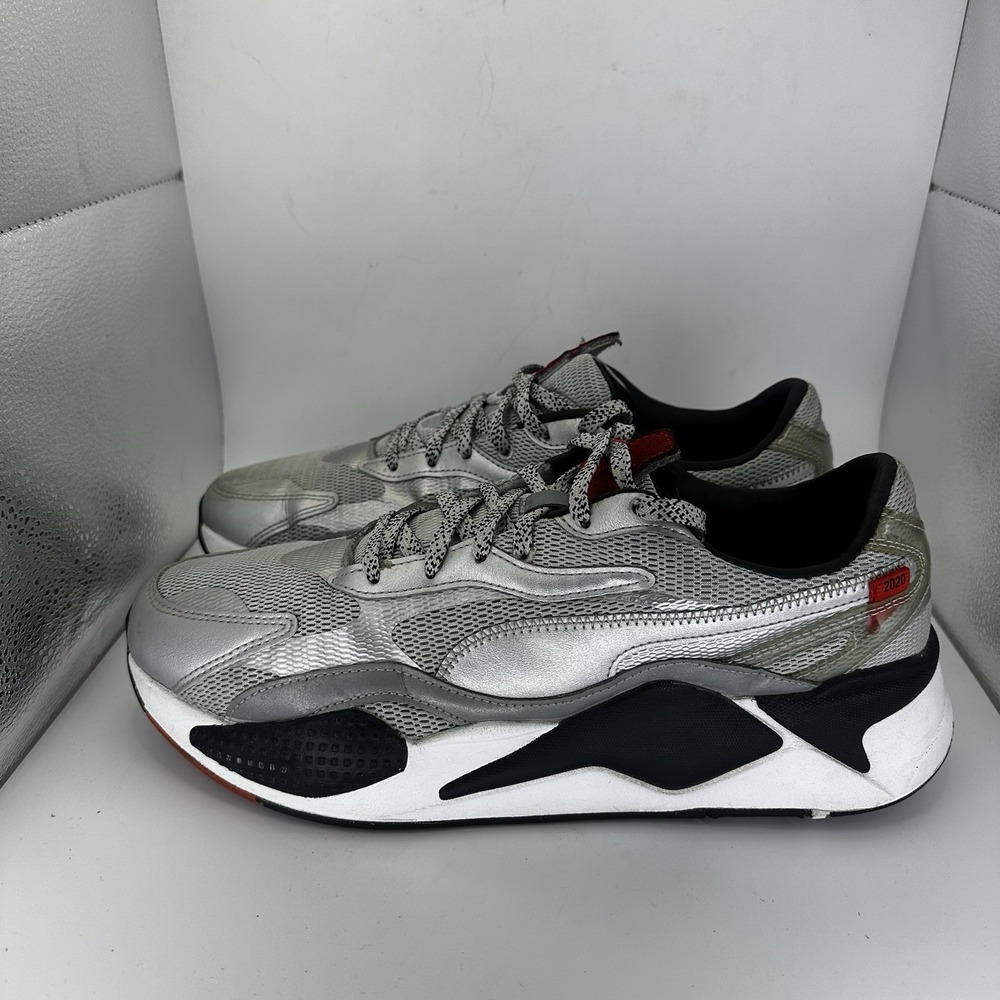 Puma RS-X3 WC World Cup Running Shoes Men's Size 12 Team Silver Sneaker Rare